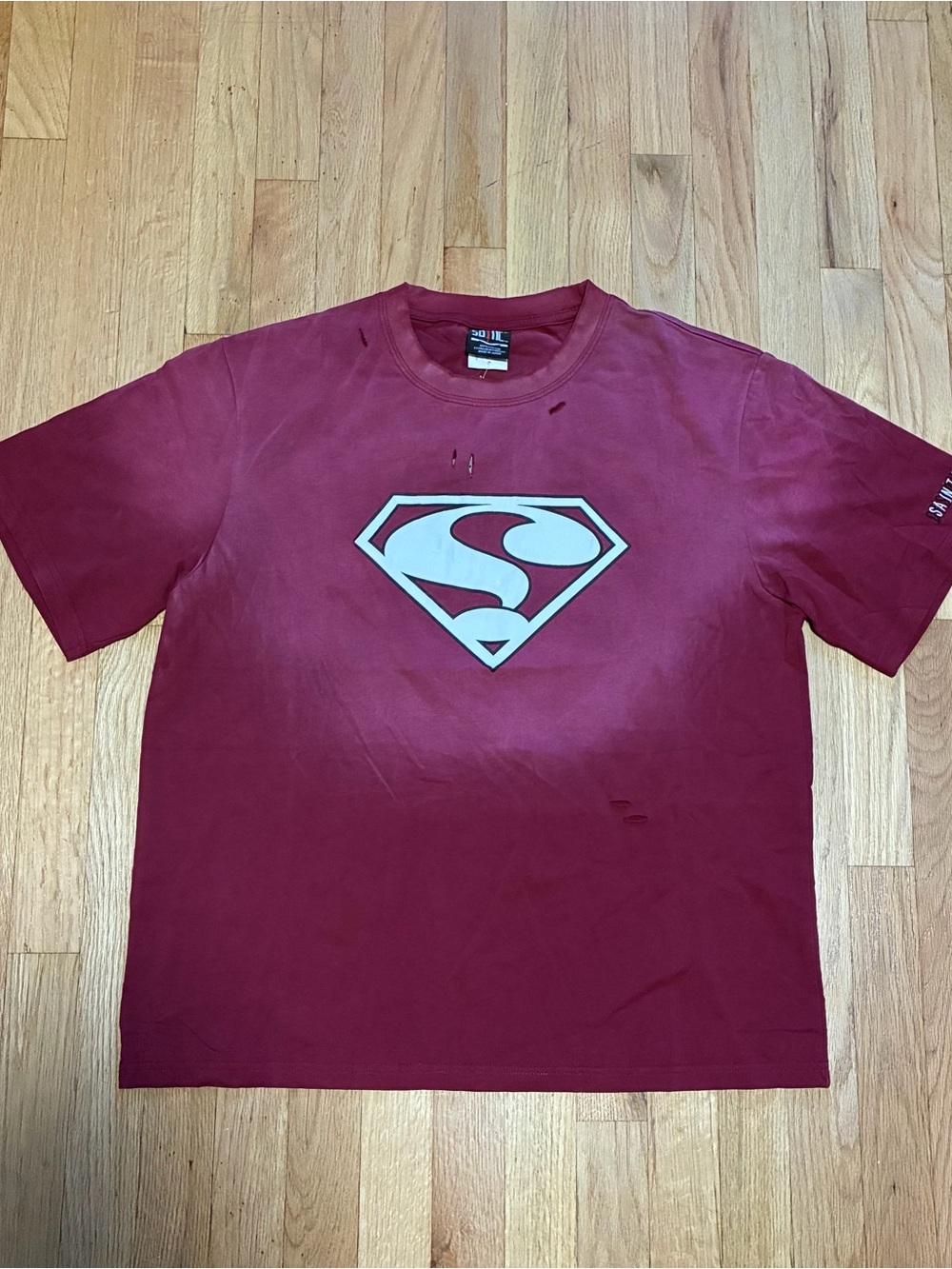 Saintmxxxx Superman Graphic T shirt